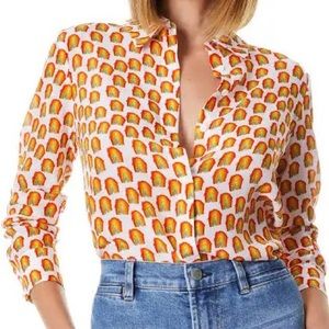 NWT Alice + Olivia Willa Top World Love